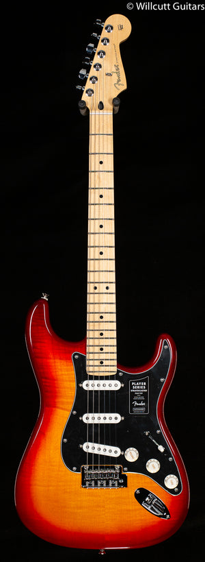 Fender Player Stratocaster Plus Top Aged Cherry Burst Maple (249)