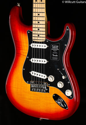 Fender Player Stratocaster Plus Top Aged Cherry Burst Maple (249)