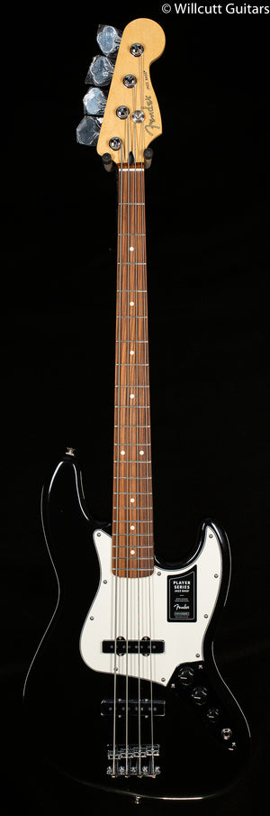 Fender Player Jazz Bass Black Pau Ferro Bass Guitar (484)