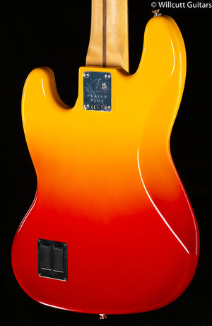 Fender Player Plus Jazz Bass V, Pau Ferro Fingerboard, Tequila Sunrise (380) Bass Guitar