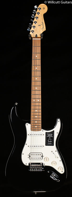 Fender Player Stratocaster HSS Plus Top, Pau Ferro Fingerboard, Black (025)