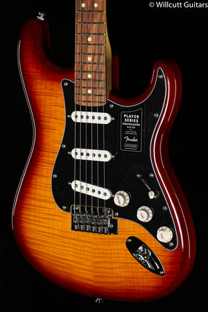 Fender Player Stratocaster Plus Top, Pau Ferro Fingerboard, Tobacco Sunburst (612)