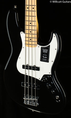 Fender Player Jazz Bass Black Maple Bass Guitar