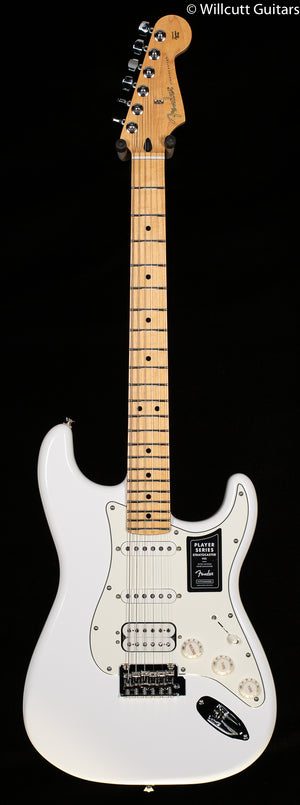Fender Player Stratocaster HSS Maple Fingerboard Polar White (646)