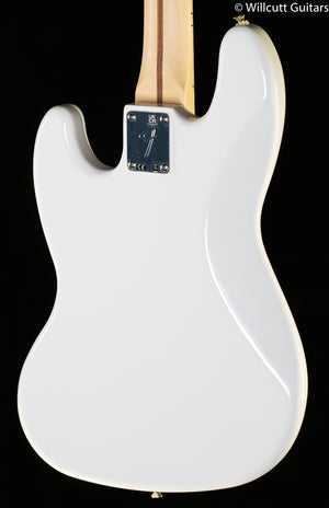 Fender Player Jazz Bass, Maple Fingerboard, Polar White (607) Bass Guitar