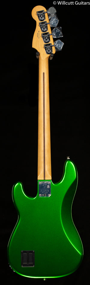 Fender Player Plus Precision Bass Maple Fingerboard Cosmic Jade (863) Bass Guitar