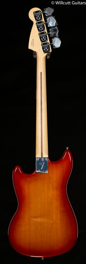 Fender Player Mustang Bass PJ Maple Fingerboard Sienna Sunburst (755) Bass Guitar