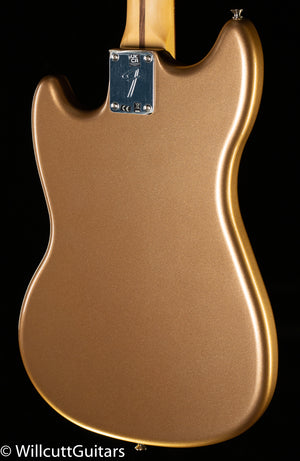 Fender Player Mustang Bass PJ Pau Ferro Fingerboard Firemist Gold (375) Bass Guitar