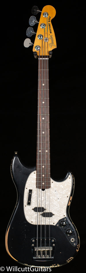 Fender JMJ Road Worn Mustang Bass Black (400)