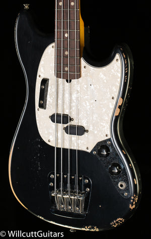 Fender JMJ Road Worn Mustang Bass Black (400)