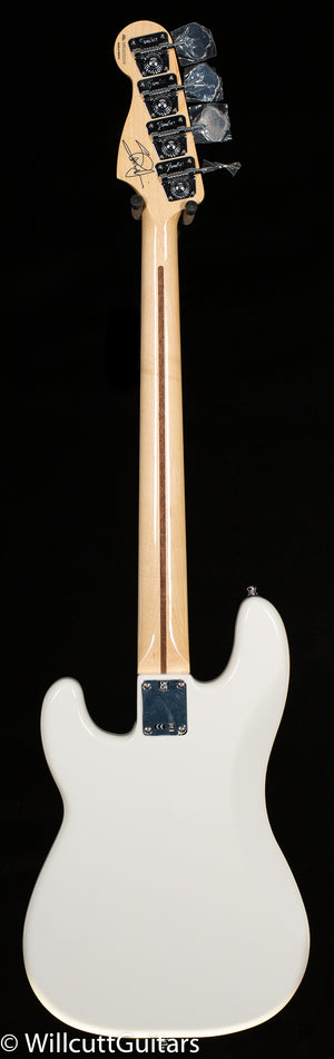 Fender Steve Harris Precision Bass Maple Fingerboard Olympic White (224)