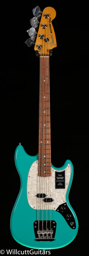 Fender Vintera '60s Mustang Bass Pau Ferro Fingerboard Sea Foam Green (407)
