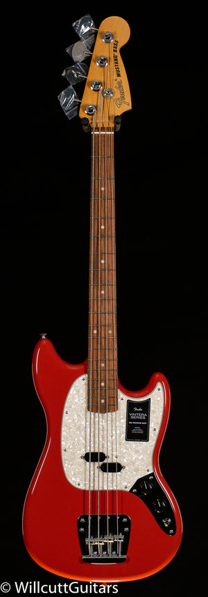 Fender Vintera '60s Mustang Bass Pau Ferro Fingerboard Fiesta Red (264)