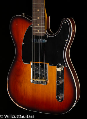 Fender Jason Isbell Custom Telecaster Rosewood 3-Color Chocolate Burst (044)