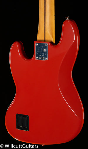 Fender Player Plus Jazz Bass V Maple Fingerboard Fiesta Red (490)