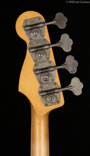 Fender 60th Anniversary Road Worn Jazz Bass 3-Color Sunburst Pau Ferro Bass Guitar