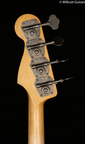 Fender 60th Anniversary Road Worn Jazz Bass 3-Color Sunburst Pau Ferro Bass Guitar