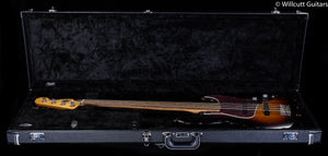 Fender 60th Anniversary Road Worn Jazz Bass 3-Color Sunburst Pau Ferro Bass Guitar