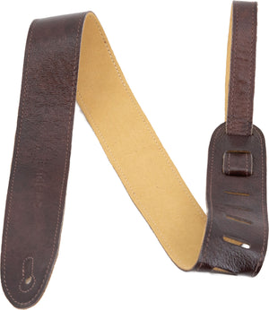 Martin Strap, Italian Leather, Suede Back, Brown
