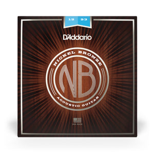 D'Addario NB1253 12-53 Light, Nickel Bronze