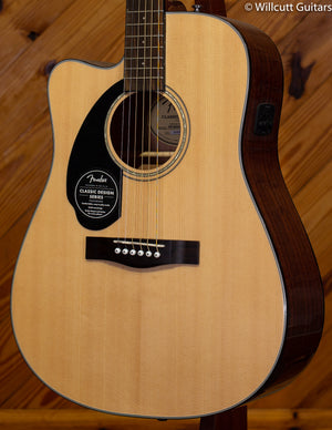 Fender CD-60SCE LH Natural DEMO