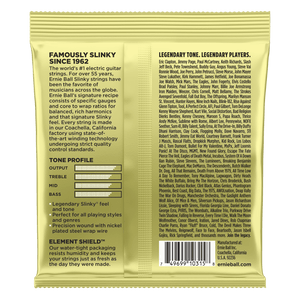 Ernie Ball Mammoth Slinky Nickel Wound Electric Guitar Strings - 12-62 Gauge