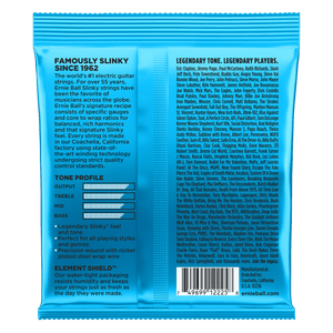 Ernie Ball Extra Slinky Nickel Wound Electric Guitar Strings - 8-38 Gauge