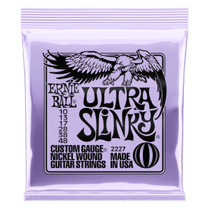 Ernie Ball Ultra Slinky Nickel Wound Electric Guitar Strings - 10-48 Gauge