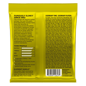 Ernie Ball Beefy Slinky Nickel Wound Electric Guitar Strings - 11-54 Gauge