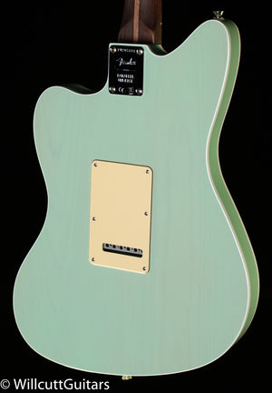 Fender Parallel Universe Volume II Strat Jazz Deluxe Transparent Faded Seafoam Green