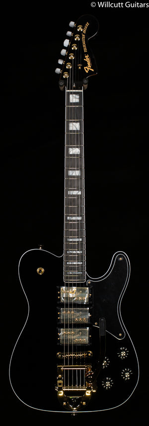 Fender Parallel Universe Volume II Troublemaker Tele Deluxe with Bigsby Ebony Fingerboard Black
