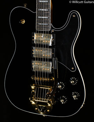 Fender Parallel Universe Volume II Troublemaker Tele Deluxe with Bigsby Ebony Fingerboard Black