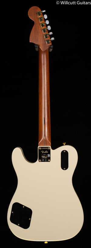 Fender Parallel Universe Volume II Troublemaker Tele Deluxe, Ebony Fingerboard, Olympic White (547)