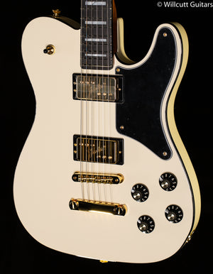 Fender Parallel Universe Volume II Troublemaker Tele Deluxe, Ebony Fingerboard, Olympic White (547)