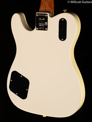 Fender Parallel Universe Volume II Troublemaker Tele Deluxe, Ebony Fingerboard, Olympic White (547)