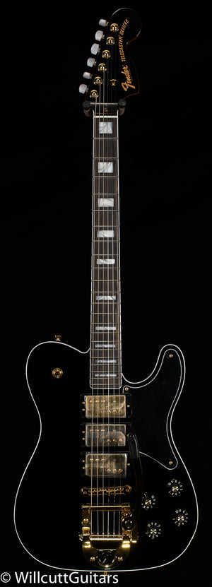 Fender Parallel Universe Volume II Troublemaker Tele Deluxe with Bigsby Ebony Fingerboard Black (548)