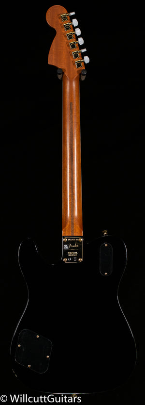 Fender Parallel Universe Volume II Troublemaker Tele Deluxe with Bigsby Ebony Fingerboard Black (548)
