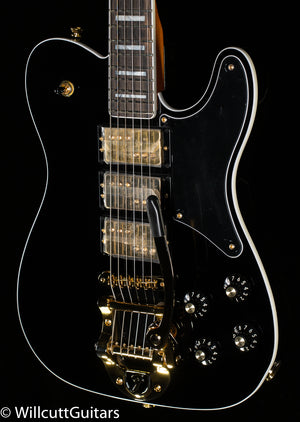 Fender Parallel Universe Volume II Troublemaker Tele Deluxe with Bigsby Ebony Fingerboard Black (548)