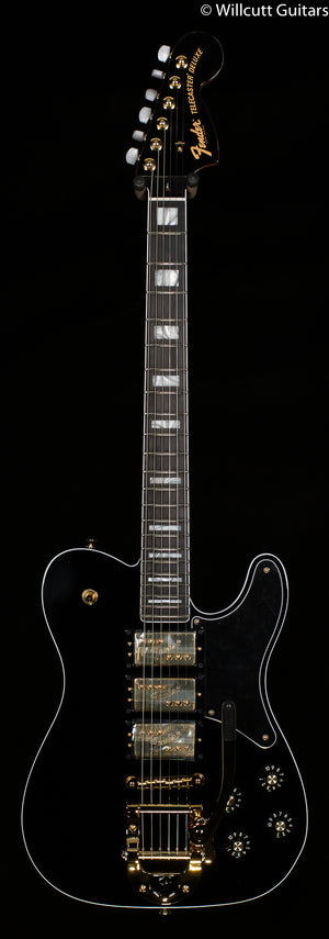 Fender Parallel Universe Volume II Troublemaker Tele Deluxe with Bigsby Ebony Fingerboard Black