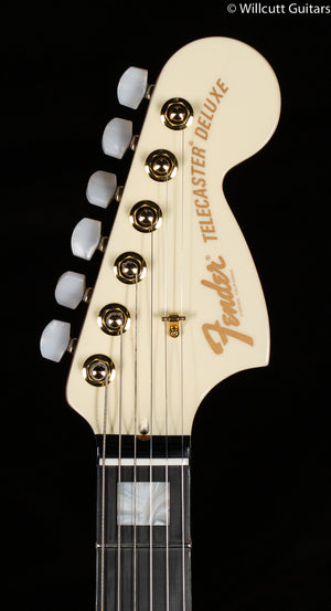 Fender Parallel Universe Volume II Troublemaker Tele Deluxe, Ebony Fingerboard, Olympic White (597)