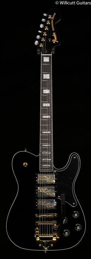 Fender Parallel Universe Volume II Troublemaker Tele Deluxe with Bigsby Ebony Fingerboard Black