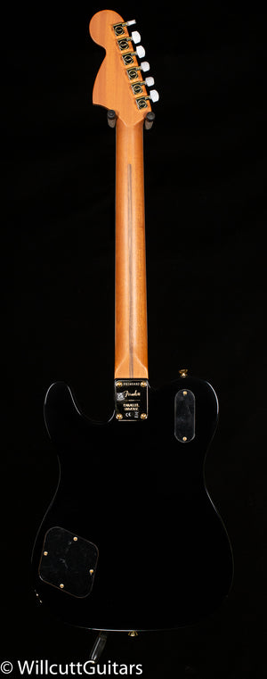 Fender Parallel Universe Volume II Troublemaker Tele Deluxe with Bigsby Ebony Fingerboard Black (932)