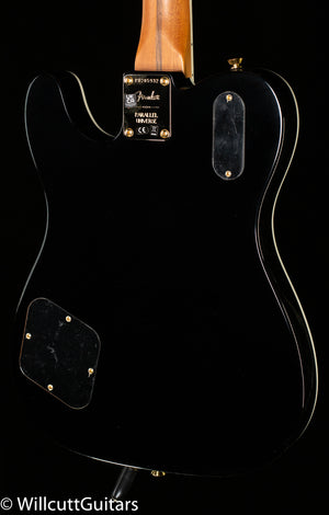 Fender Parallel Universe Volume II Troublemaker Tele Deluxe with Bigsby Ebony Fingerboard Black (932)
