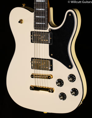 Fender Parallel Universe Volume II Troublemaker Tele Deluxe, Ebony Fingerboard, Olympic White (724)