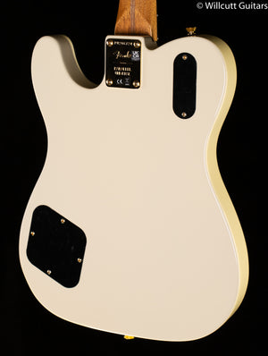 Fender Parallel Universe Volume II Troublemaker Tele Deluxe, Ebony Fingerboard, Olympic White (724)
