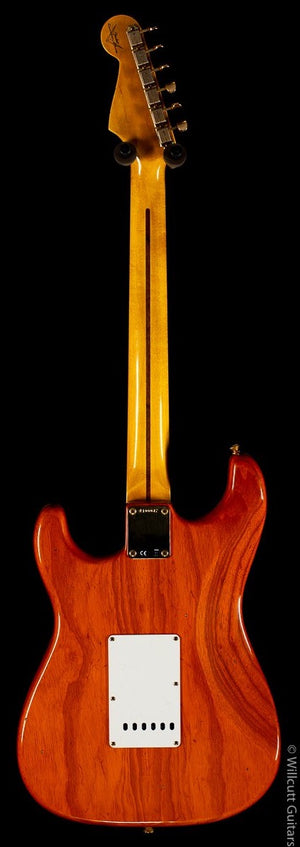 Fender Custom Shop '57 "Refin" Strat Sunset Orange Trans Willcutt Limited
