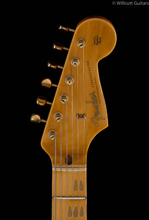 Fender Custom Shop '57 "Refin" Strat Sunset Orange Trans Willcutt Limited