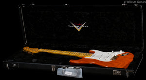 Fender Custom Shop '57 "Refin" Strat Sunset Orange Trans Willcutt Limited
