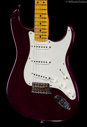 Fender Custom Shop Willcutt Big Neck Stratocaster Journeyman Relic Purple Trans