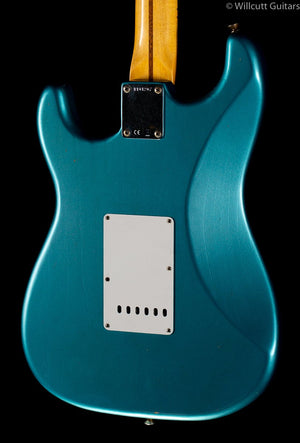 Fender Custom Shop Willcutt Big Neck Stratocaster Journeyman Relic Teal Green Metallic
